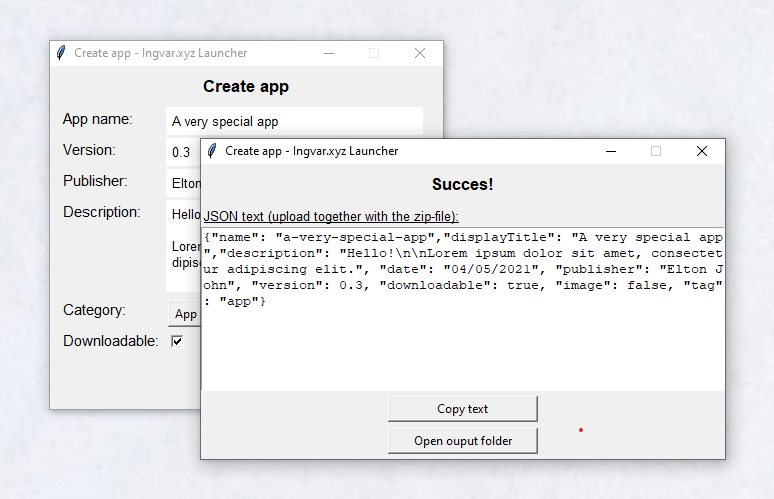 Download the developer kit and start publishing your own apps to the Ingvar.xyz Launcher