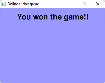 Won